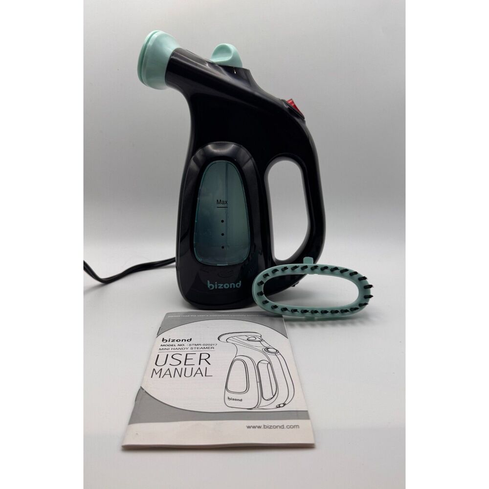 Bizond Portable Handheld Garment Steamer STMR-020217 Mini Travel Fabric Steamer